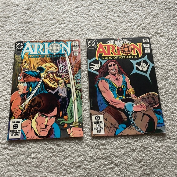 Lot of 2 Comics ARION LORD OF ATLANTIS - Picture 1 of 4